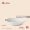 Đĩa pháp 18cm - Đào Hồng - Bát Tràng Horeca Đĩa pháp 18cm - Đào Hồng