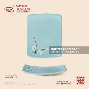 Đĩa pháp cắt 18cm - Đào Trắng