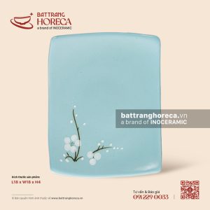 Đĩa pháp cắt 18cm - Đào Trắng