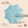 Đĩa sao - Đào Trắng - Bát Tràng Horeca Đĩa sao - Đào Trắng