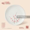 Đĩa tròn - Đào Hồng - Bát Tràng Horeca Đĩa tròn - Đào Hồng