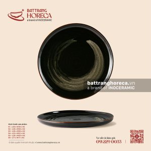 Đĩa tròn phẳng (khay pizza) - Huyền Sa
