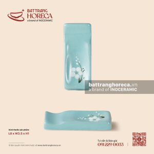 Gác đũa 2in1 8 x 3.5cm - Đào Trắng