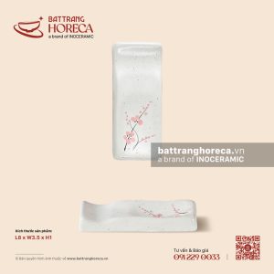 Gác đũa 2in1 8 x 3.5cm - Đào Hồng