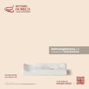 Gác đũa 2in1 8 x 3.5cm - Đào Hồng