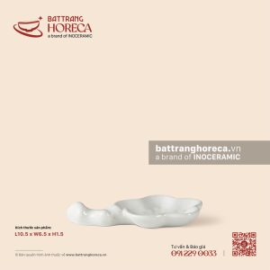 Gác đũa hoa 10.5 x 6.5cm - Đào Hồng