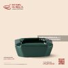 Gạt tàn dáng vuông 9.5cm - Lục Diệp