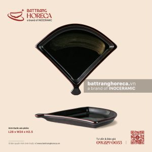 Khay quạt 28 x 24cm - Huyền Sa