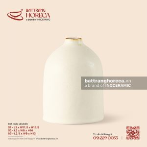 Lọ hoa dáng chuông - Mộc Sa