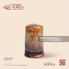 Lọ (ống) tăm trụ thấp kèm nắp 4cm - Hoả Vũ