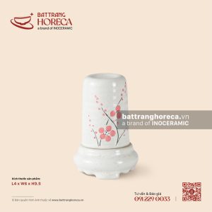 Ống tăm nắp 4 x 6cm - Đào Hồng