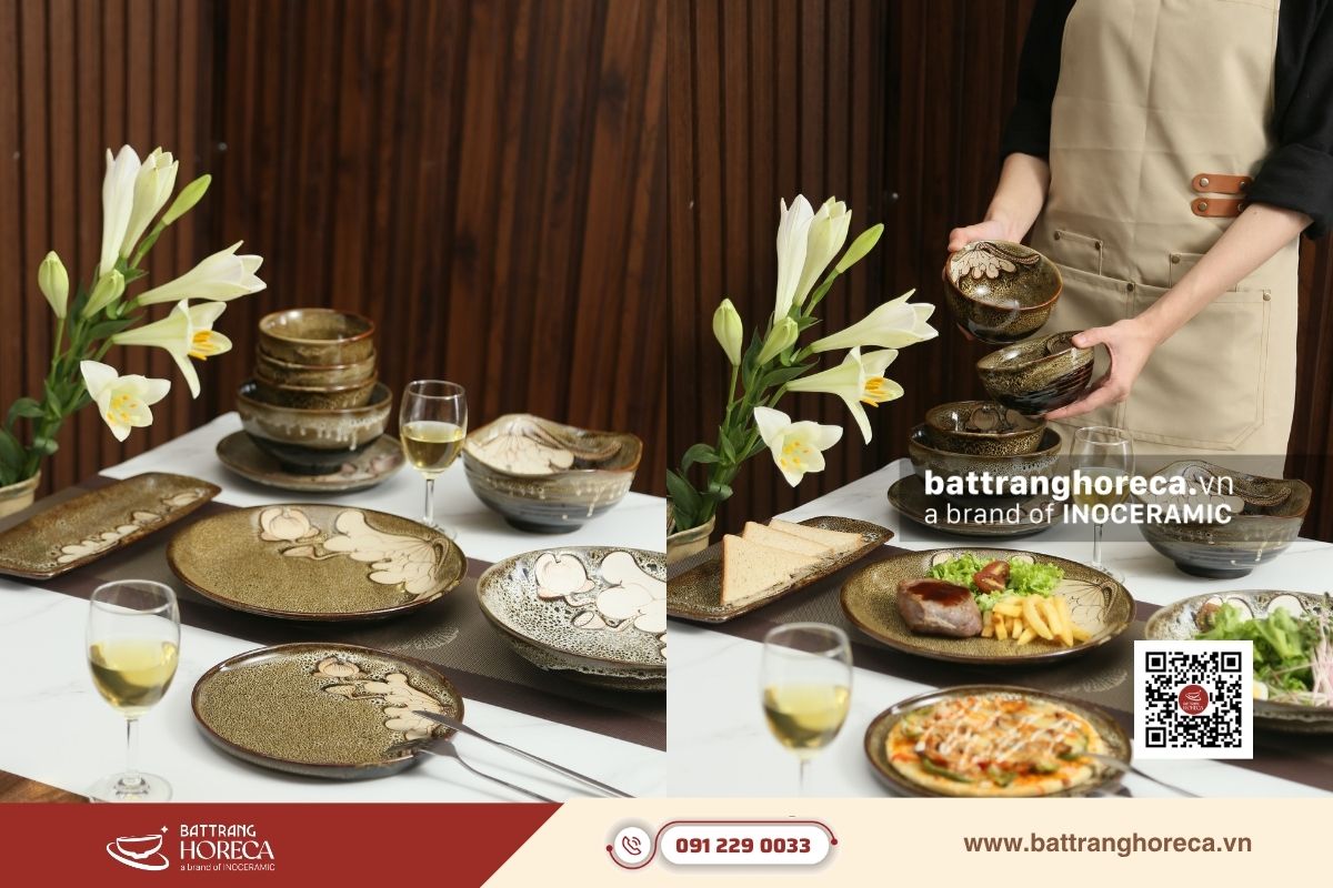 Tầm quan trọng của bát đĩa nhà hàng Trung trong kinh doanh ẩm thực