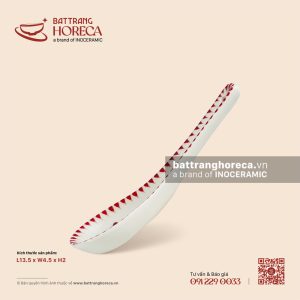 Thìa cơm thẳng 13.5 x 4.5cm - Ngư Vũ Hồng