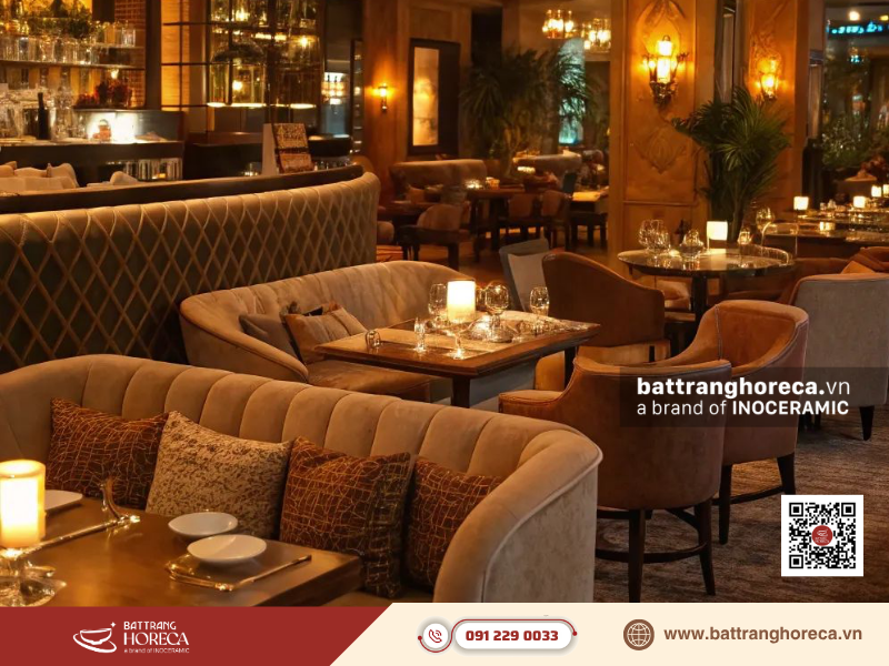 Tiêu chuẩn chén dĩa dành cho phân khúc nhà hàng khách sạn 4 sao - Bát Tràng Horeca Tiêu chuẩn chén dĩa dành cho phân khúc nhà hàng khách sạn 4 sao