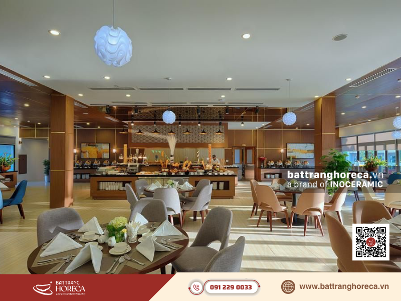Tiêu chuẩn chén dĩa dành cho phân khúc nhà hàng khách sạn 5 sao - Bát Tràng Horeca Tiêu chuẩn chén dĩa dành cho phân khúc nhà hàng khách sạn 5 sao