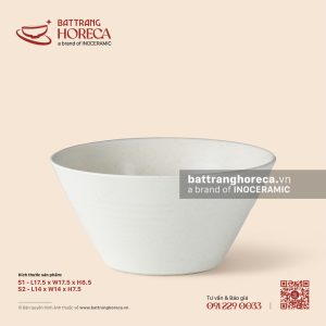 Tô (bát) cắt cao - Đào Hồng