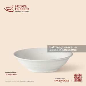 Tô (bát) loe 16cm - Đào Hồng