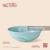 Tô (bát) loe 23cm - Đào Trắng