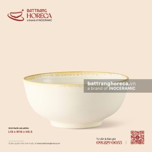 Tô (bát) phở 18cm - Mộc Sa