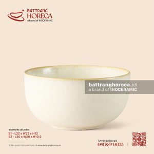 Tô (bát) sâu - Mộc Sa