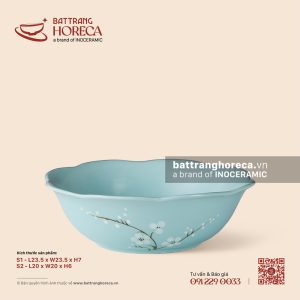Tô (bát) hoa - Đào Trắng