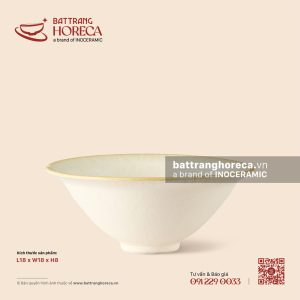 Tô loe chân nhọn 18cm - Mộc Sa