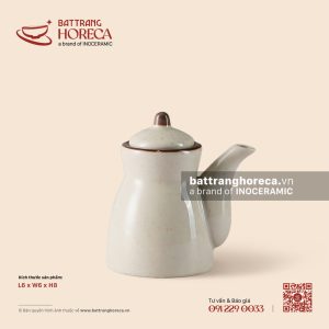 Ấm mắm tương 6cm - Trứng Sáo