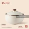 Âu súp (soup) có nắp 14cm - Trứng Sáo