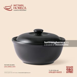 Âu súp (soup) có nắp 14cm - U Linh