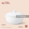 Âu (thố) cơm 18 x 16cm - Minh Nguyệt chỉ vàng