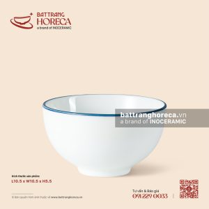 Bát (chén) cơm 10.5cm - Minh Nguyệt chỉ xanh