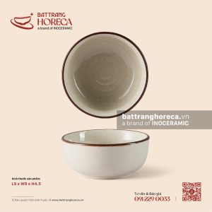 Bát (chén) mắm 9cm - Trứng Sáo