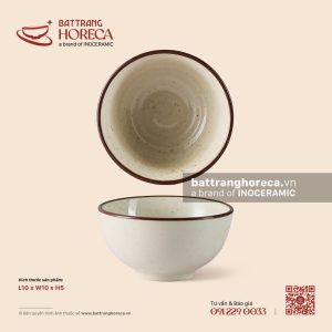 Bát (chén) súp 10cm - Trứng Sáo