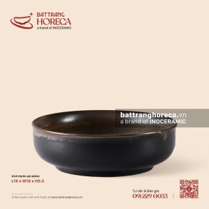 Bát chữ U (bát Nhật) 18cm - Ô Vân