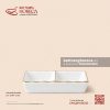 Bát (đĩa) gia vị chữ nhật 2 ngăn 11 x 7cm - Minh Nguyệt chỉ vàng