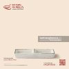 Bát (đĩa) gia vị chữ nhật 2 ngăn 12.5 x 6.5cm - Ưu Đàm