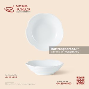 Bát (đĩa) gia vị muối hoa 9cm - Minh Nguyệt