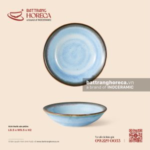 Bát (đĩa) gia vị muối tròn 9.5cm - Diêm Lam