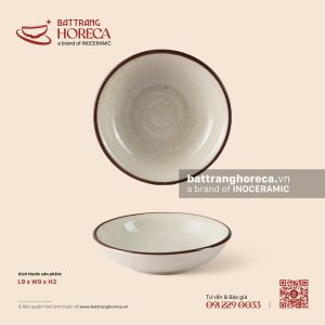 Bát (đĩa) gia vị muối tròn 9cm - Trứng Sáo