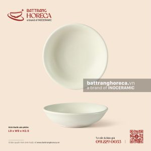 Bát (đĩa) gia vị muối tròn 9cm - Nguyên Mộc