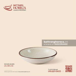 Bát (đĩa) gia vị muối tròn 9cm - Trứng Sáo