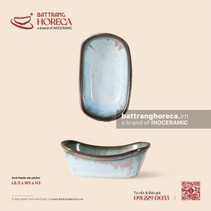 Bát (đĩa) gia vị thần tài 8.5 x 5cm - Diêm Lam