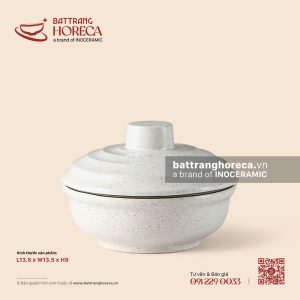 Bát hành có nắp 13.5cm - Ưu Đàm
