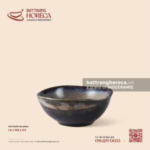 Bát mắm méo 8cm - Ô Vân