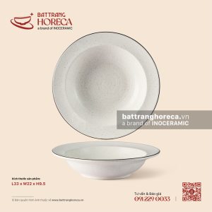 Bát mũ (nón) vành 33 x 22cm - Ưu Đàm