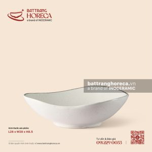 Bát salad tam giác 28cm - Ưu Đàm