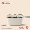 Bát vuông miệng lượn 13.5cm - Trứng Sáo