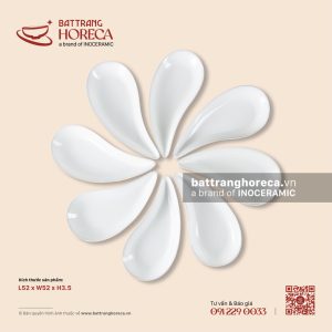 Bộ 8 đĩa giọt nước 52cm - Minh Nguyệt