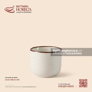 Chén rượu Sake 4.5cm - Trứng Sáo