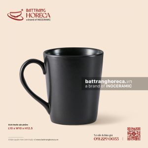 Cốc vát quai tim 10cm - U Linh